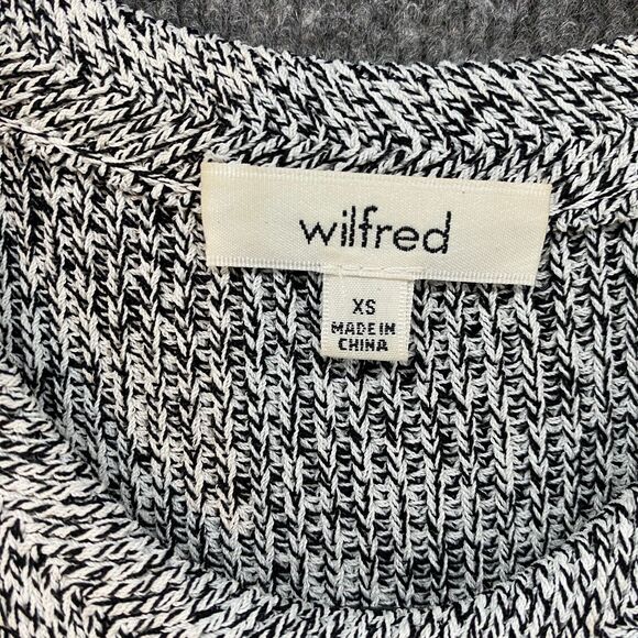 Wilfred Sweater Womens XS Black Crew Neck Sleeveless Office Ladies Preppy Casual - Picture 5 of 9